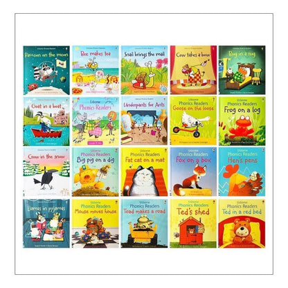 Usborne Phonics Readers - 20 Books