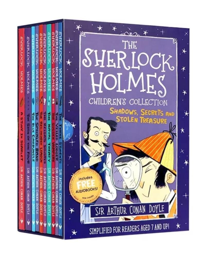 Kids Sherlock Rache The Sherlock Holmes Children's Collection: Shadows, Secrets and Stolen ...