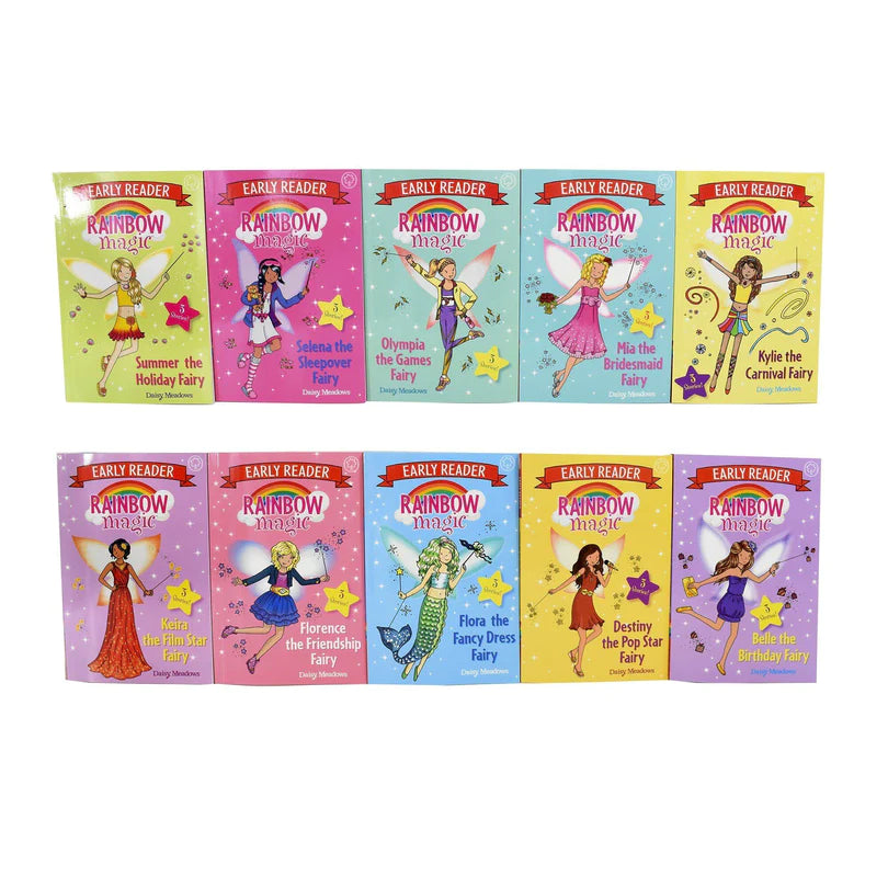 Rainbow Magic Early Reader 10 book collection