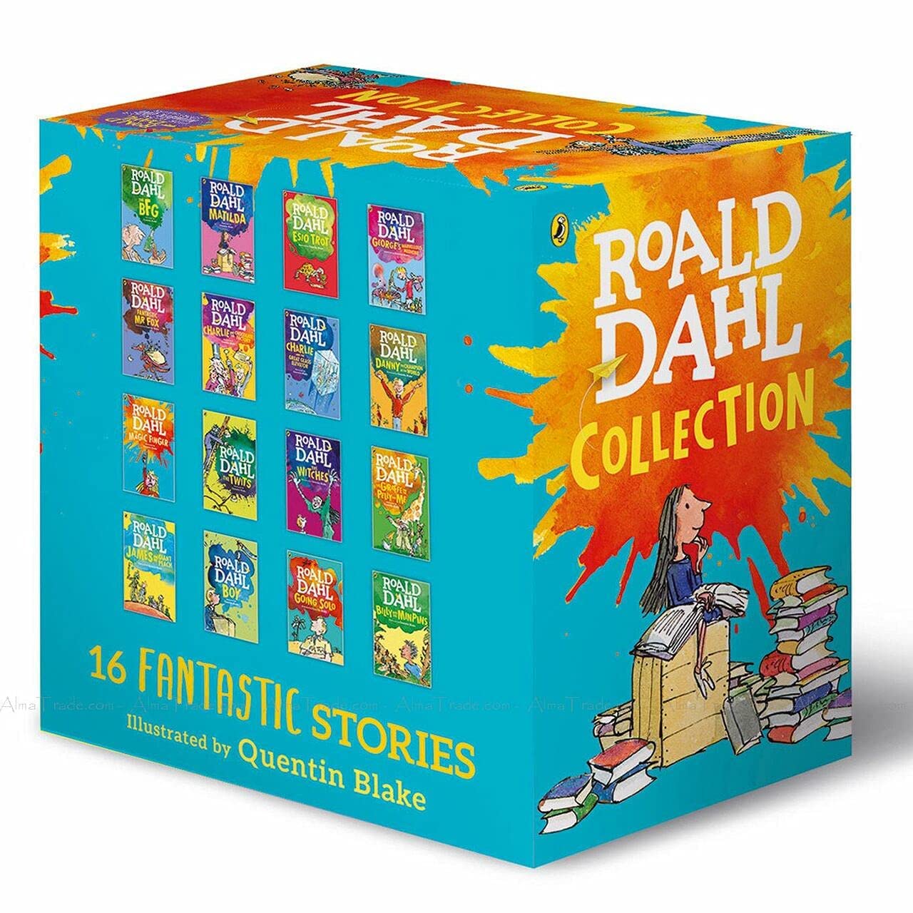 Roald Dahl Collection 16 Books